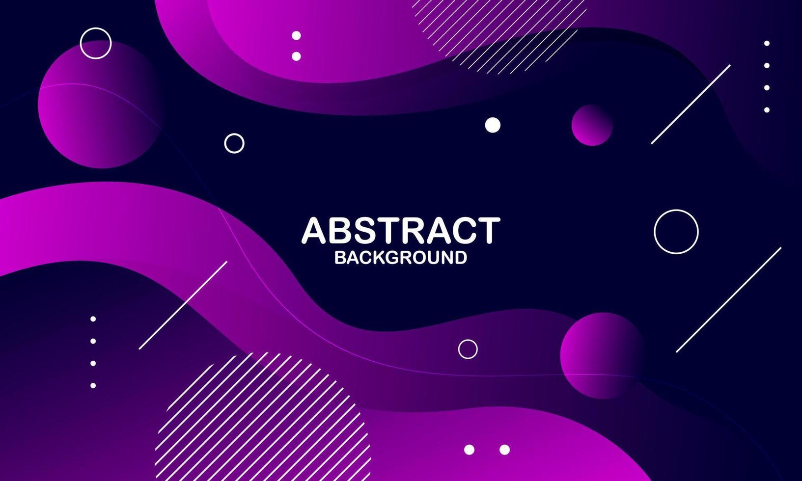 Liquid wave background with purple color background. Fluid wavy shapes. Vector illustration