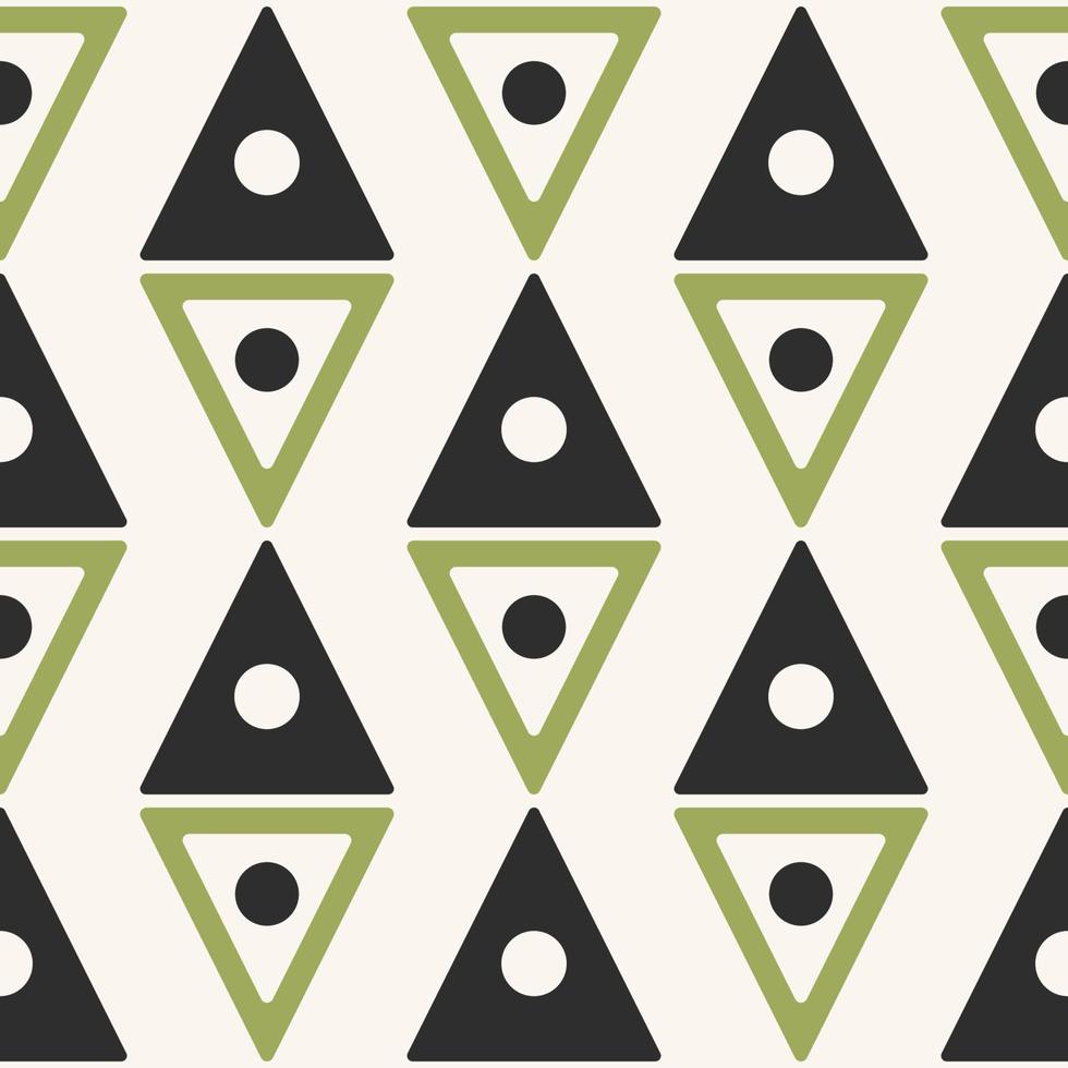 Small geometric pattern. Modern color triangle dot seamless pattern background. Geometric triangle dot pattern for fabric, textile, interior decoration elements, upholstery, wrapping. vector