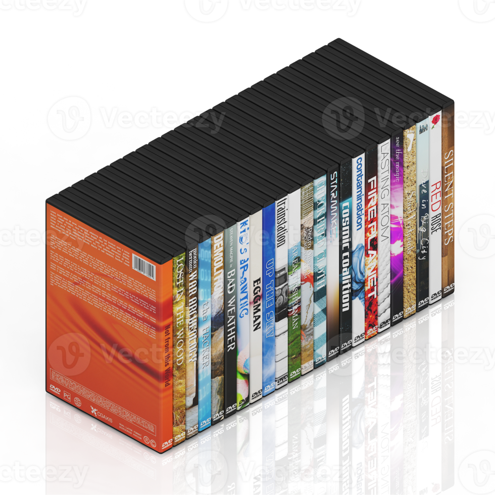 Isometric Books 3D render png