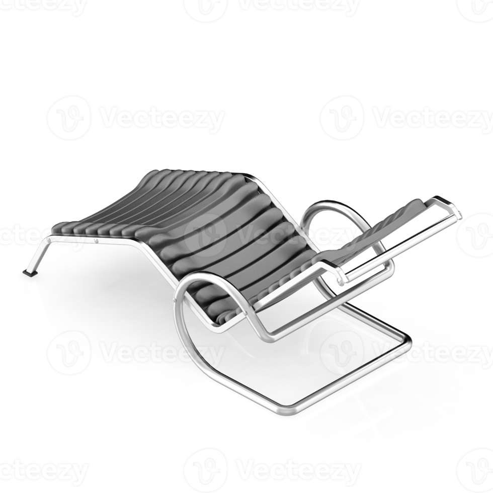 isometrischer stuhl 3d-rendering isoliert png