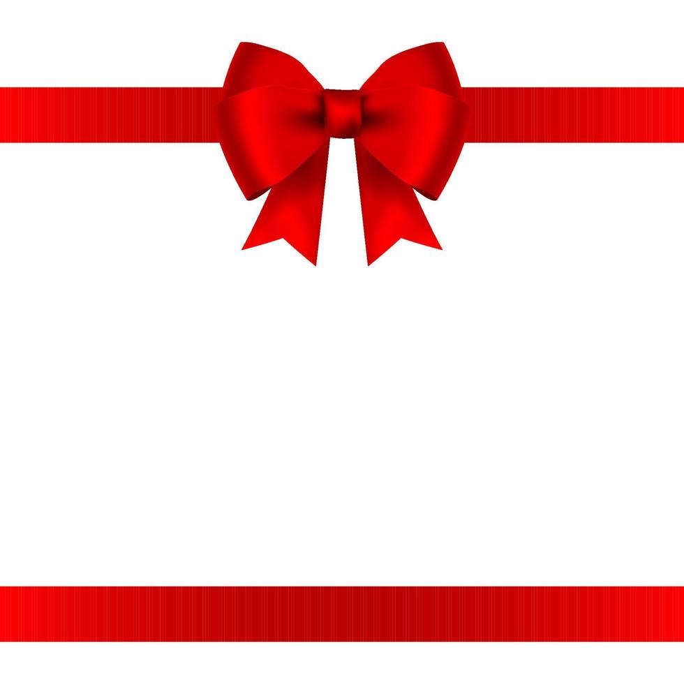 Christmas red shiny background with snowflakes and stars vector