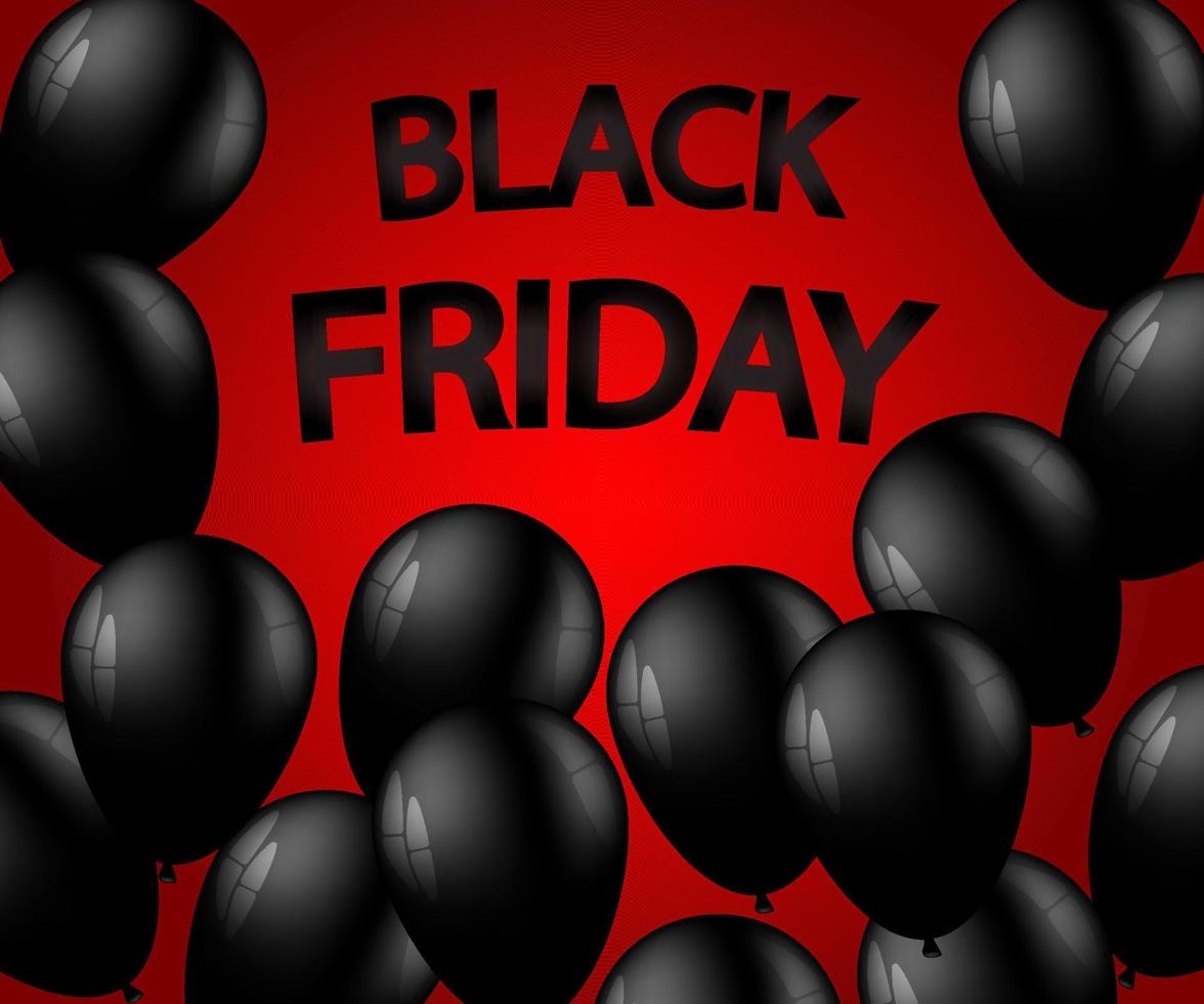 Big sale black friday. Text for advertising and design vector