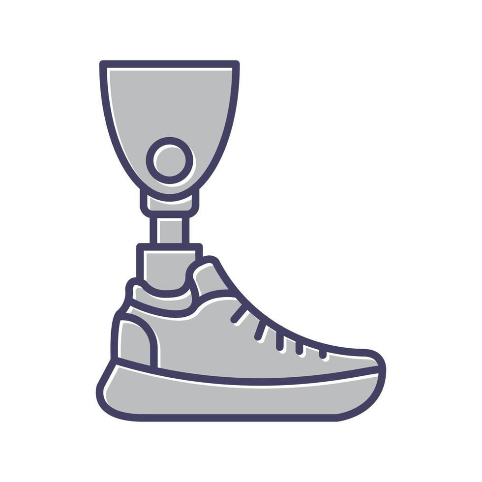 Prosthesis Vector Icon