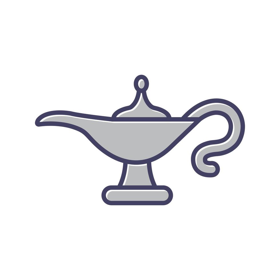 Genie Lamp Vector Icon