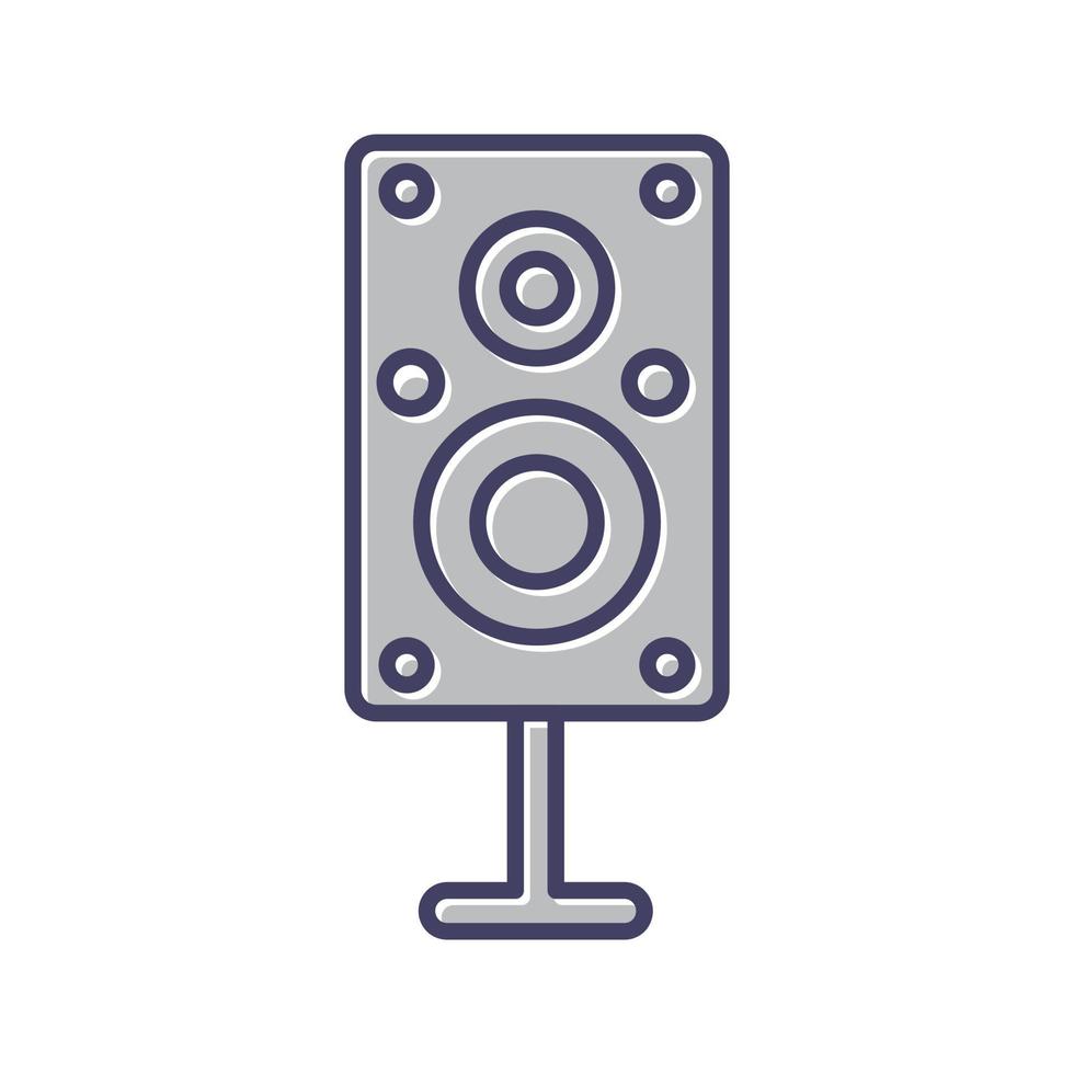 icono de vector de altavoces