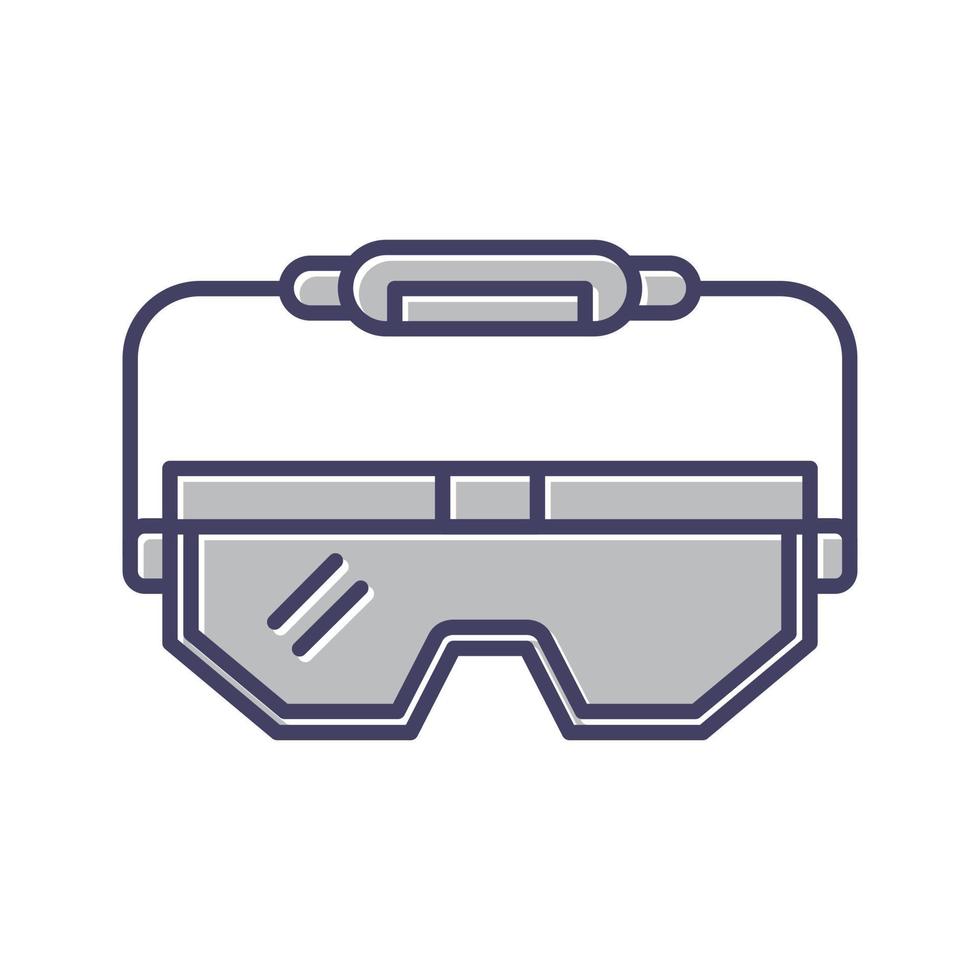 Lab Glasses Vector Icon