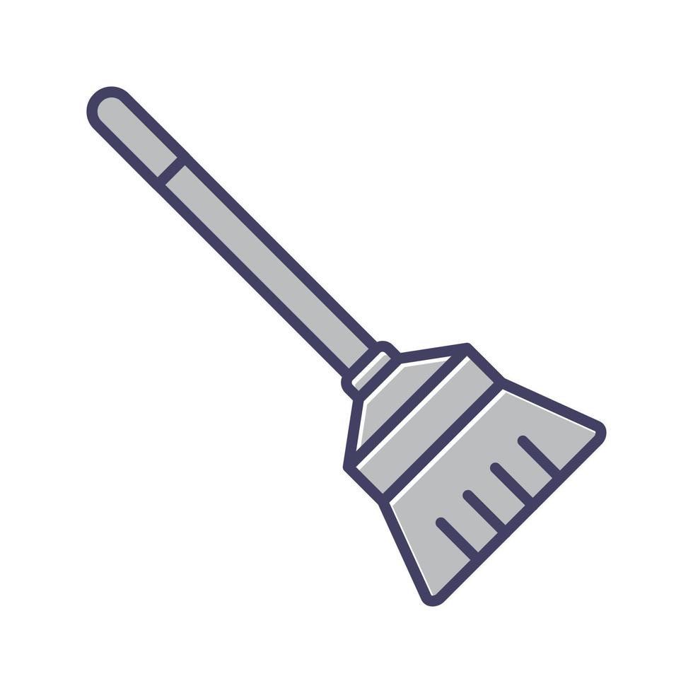 Broom Vector Icon