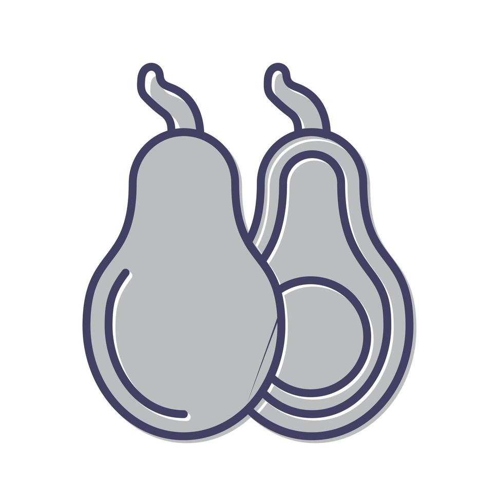 Avocado Vector Icon