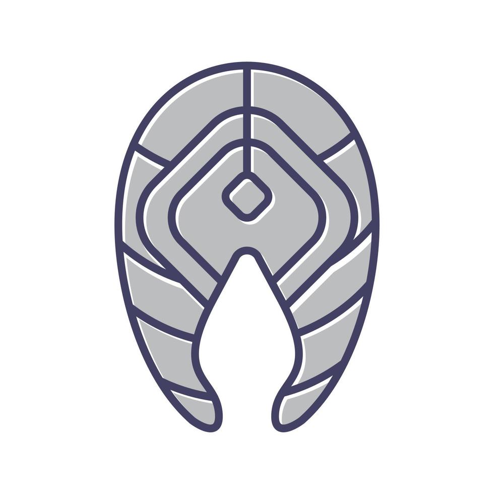 Salmon Vector Icon