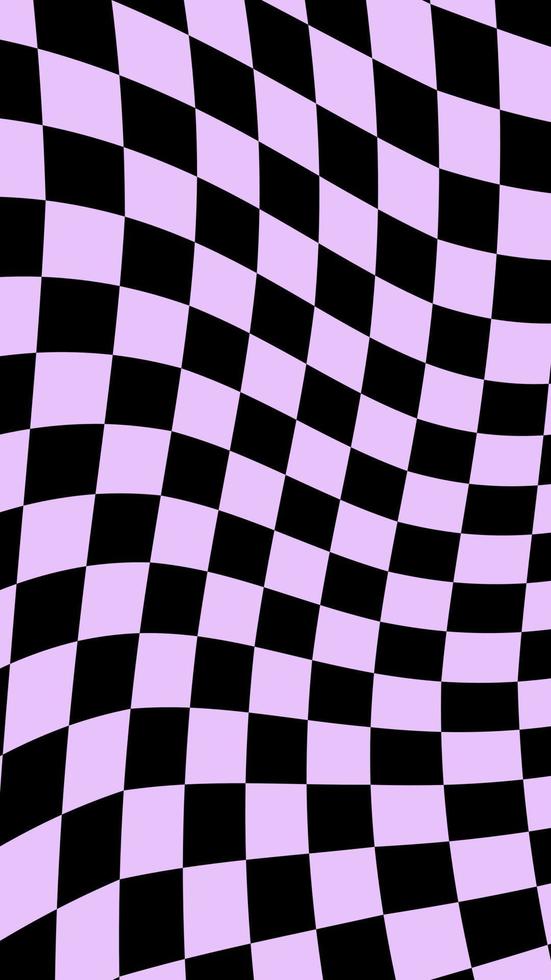 aesthetic cute distorted vertical purple and black checkerboard, gingham,  plaid, checkers wallpaper illustration, perfect for backdrop, wallpaper,  postcard, banner, cover 13989822 Vector Art at Vecteezy