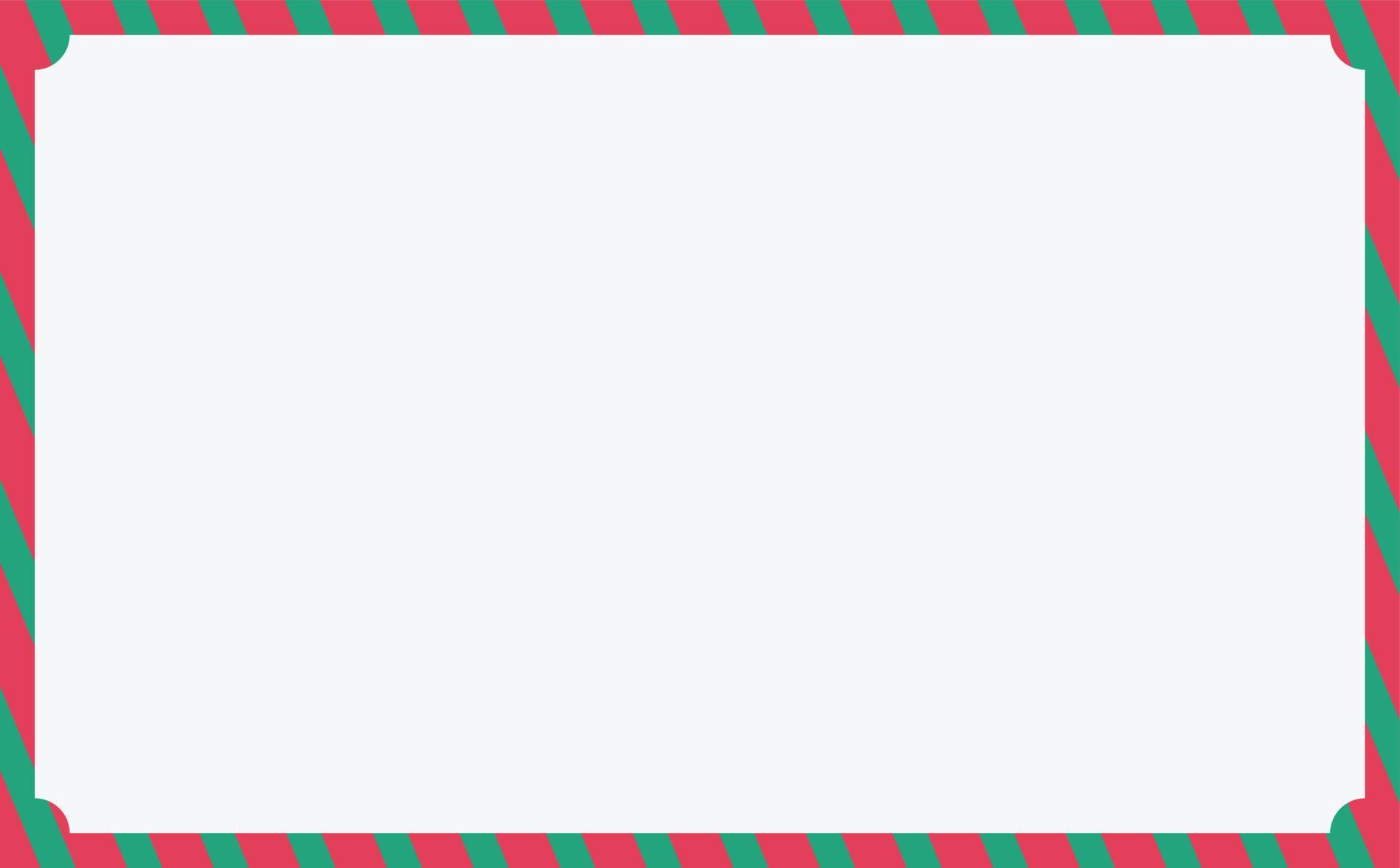 Christmas background frame with red and green colors 13990007 Vector