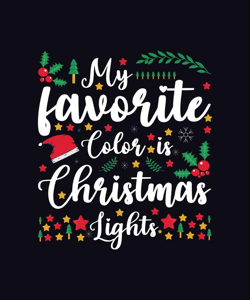 Christmas typography poster and quotes t shirt design vector