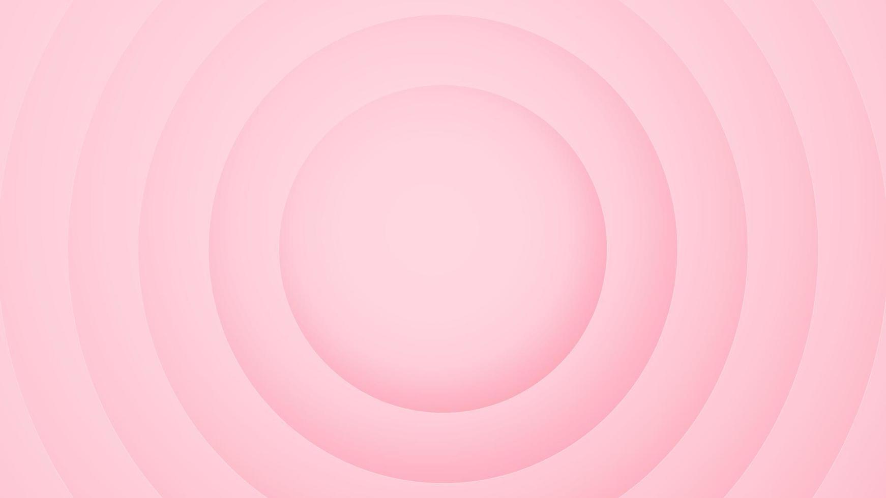 Pink background. Abstract circle design. Vector illustration. Eps10