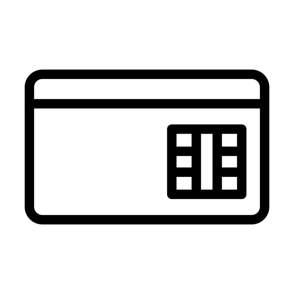 Key Card Icon Design vector