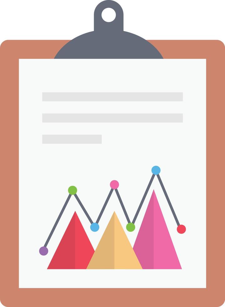 chart report vector illustration on a background.Premium quality symbols.vector icons for concept and graphic design.