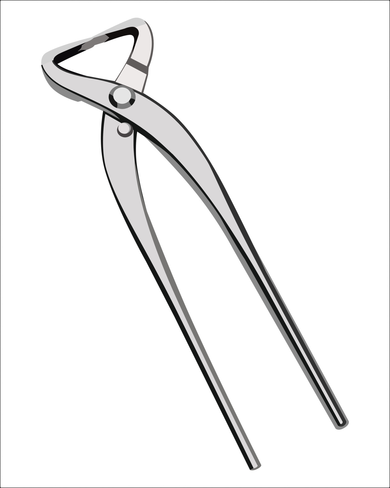 Vector Illustration of Master Grade 205 mm Trunk Splitter Branch