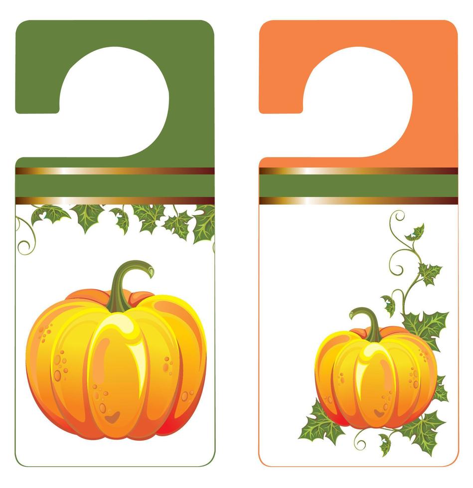 Imágenes de fondo de otoño con hojas y calabazas vector