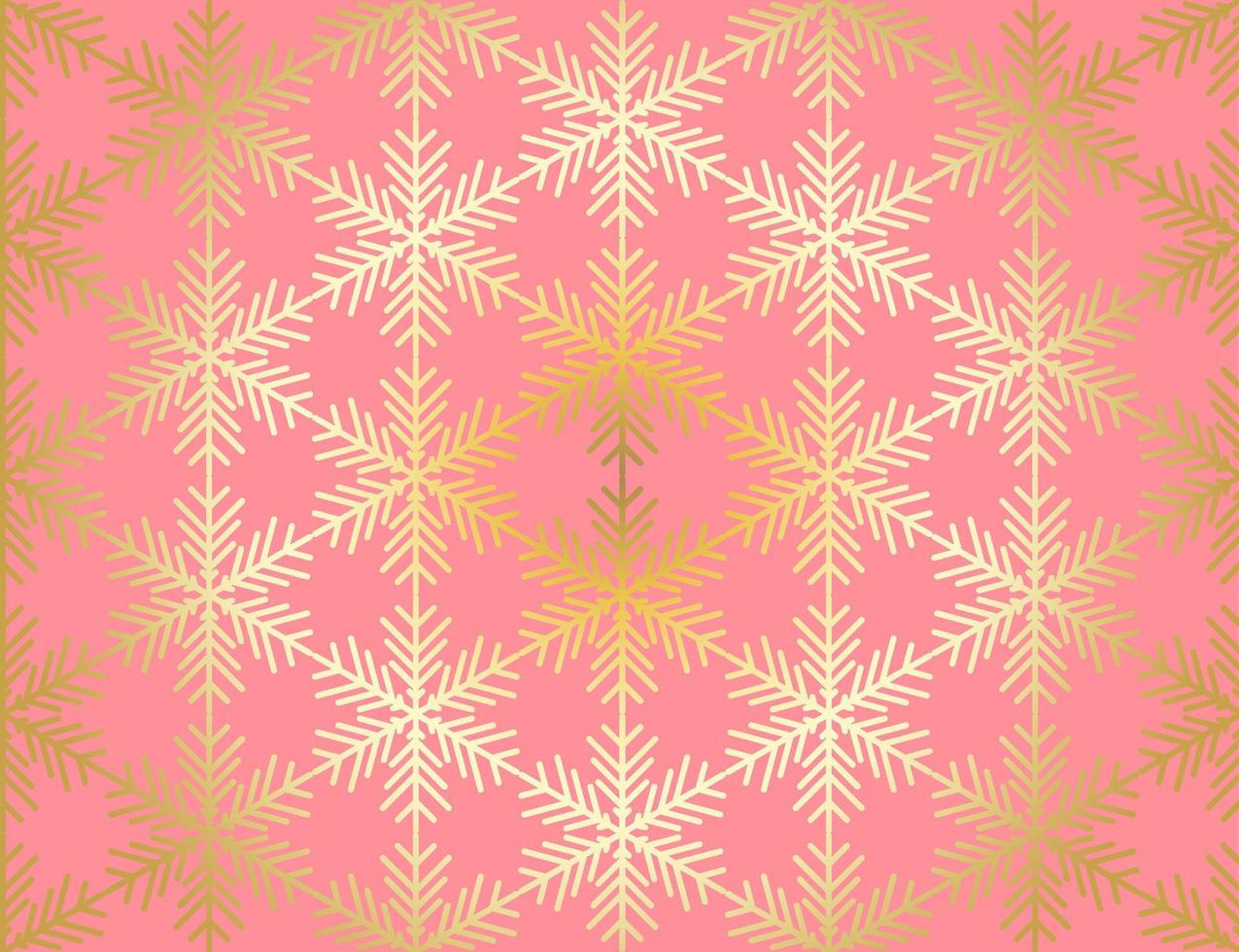 Vector Christmas card. Snowflakes background. Winter seamless pattern.