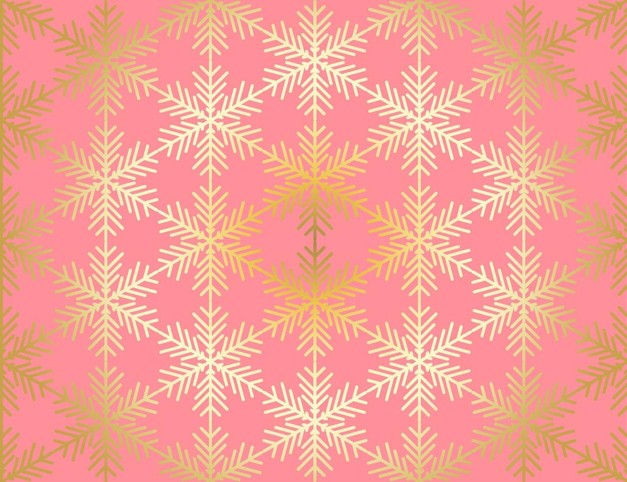 Vector Christmas card. Snowflakes background. Winter seamless pattern.