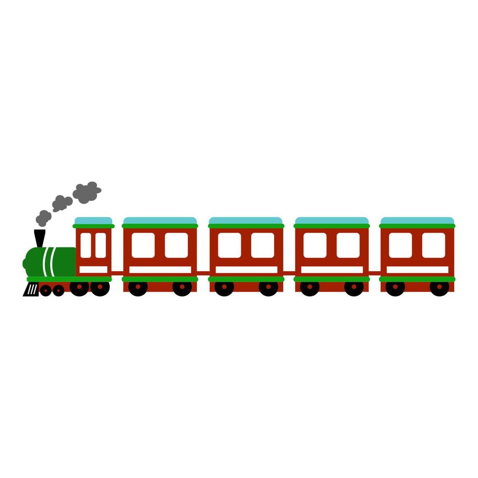vector de ilustración de icono de tren
