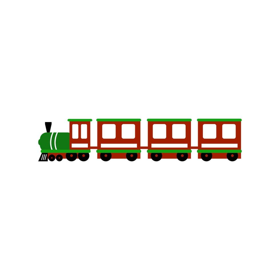 vector de ilustración de icono de tren