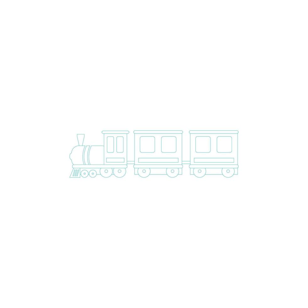 train icon illustration vector