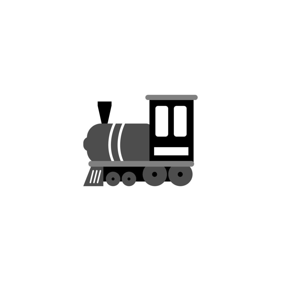 vector de ilustración de icono de tren