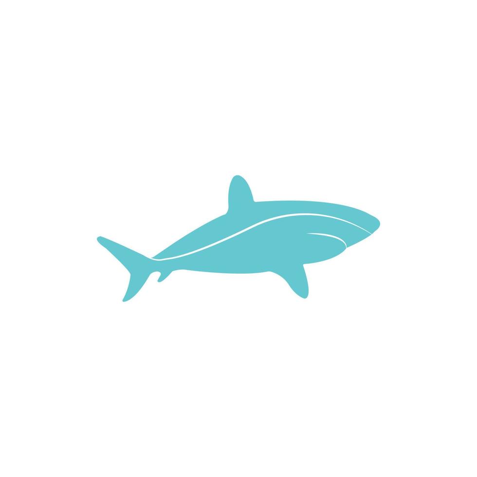 shark icon illustration vector