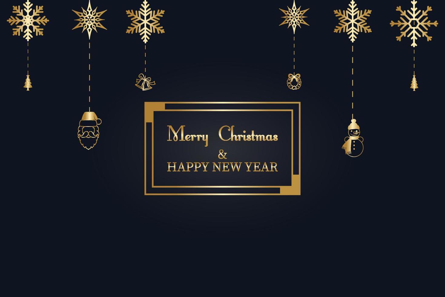 Merry Christmas and Happy New Year luxury design. Abstract art wallpaper, headers, posters, cards, website, Vector Illustration.