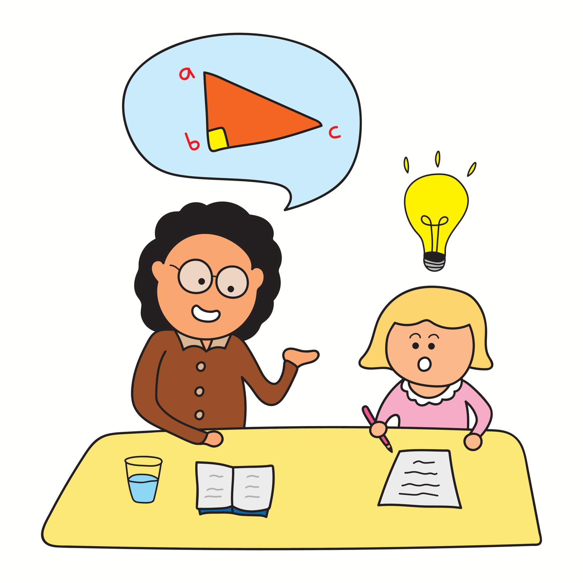 Kids drawing vector Illustration of a teacher teaching a student some math formula in a cartoon style 13992864 Vector Art at Vecteezy Kids drawing vector Illustration of a teacher teaching a student some math formula in a cartoon style 13992864 Vector Art at Vecteezy