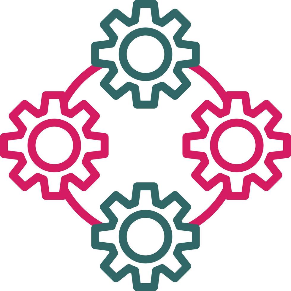 Process Vector Icon