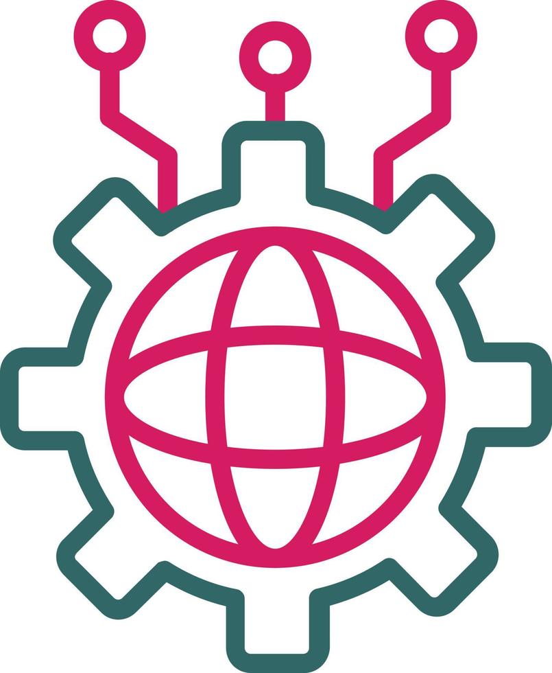 Globalization Vector  Icon