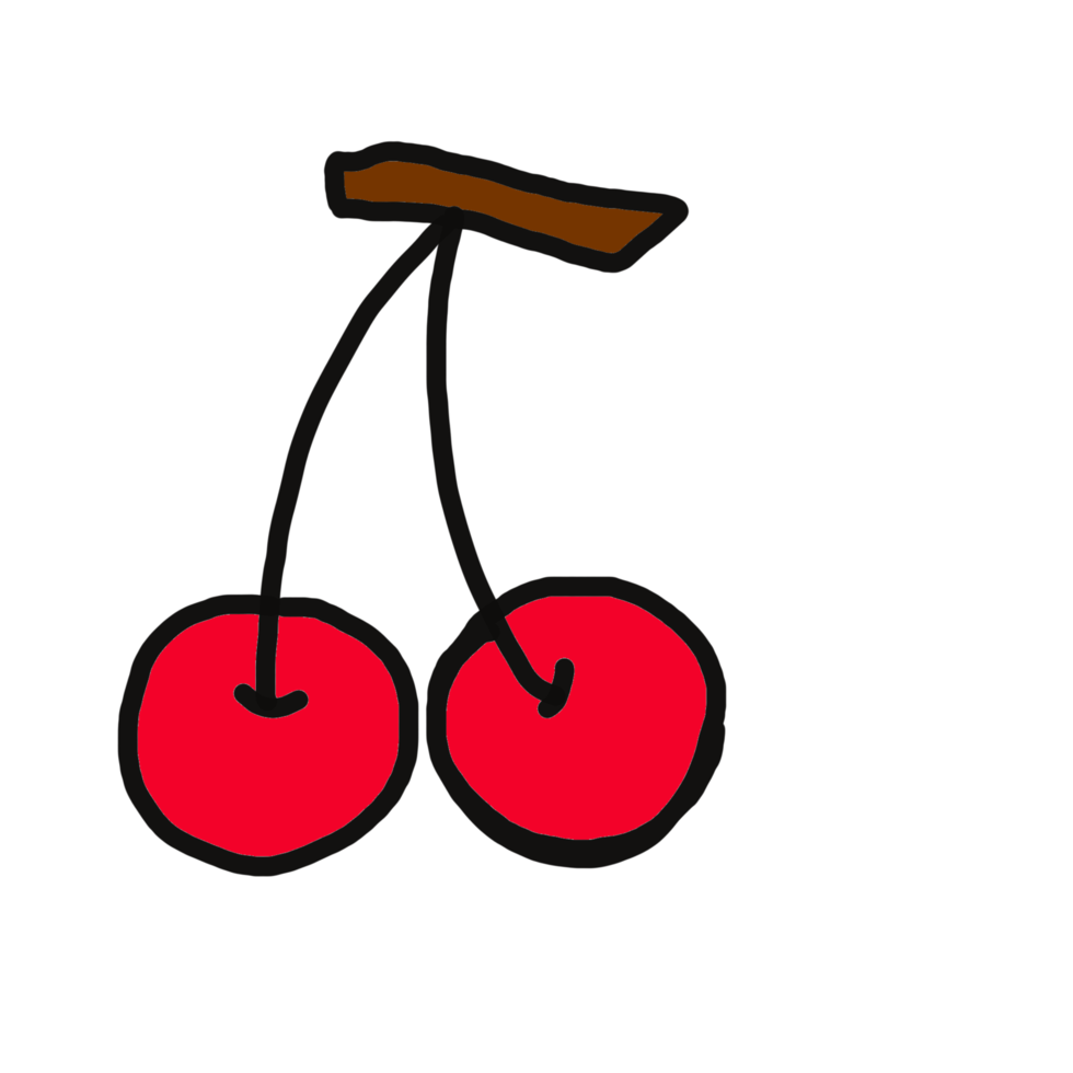 illustrazione di frutta ciliegia png