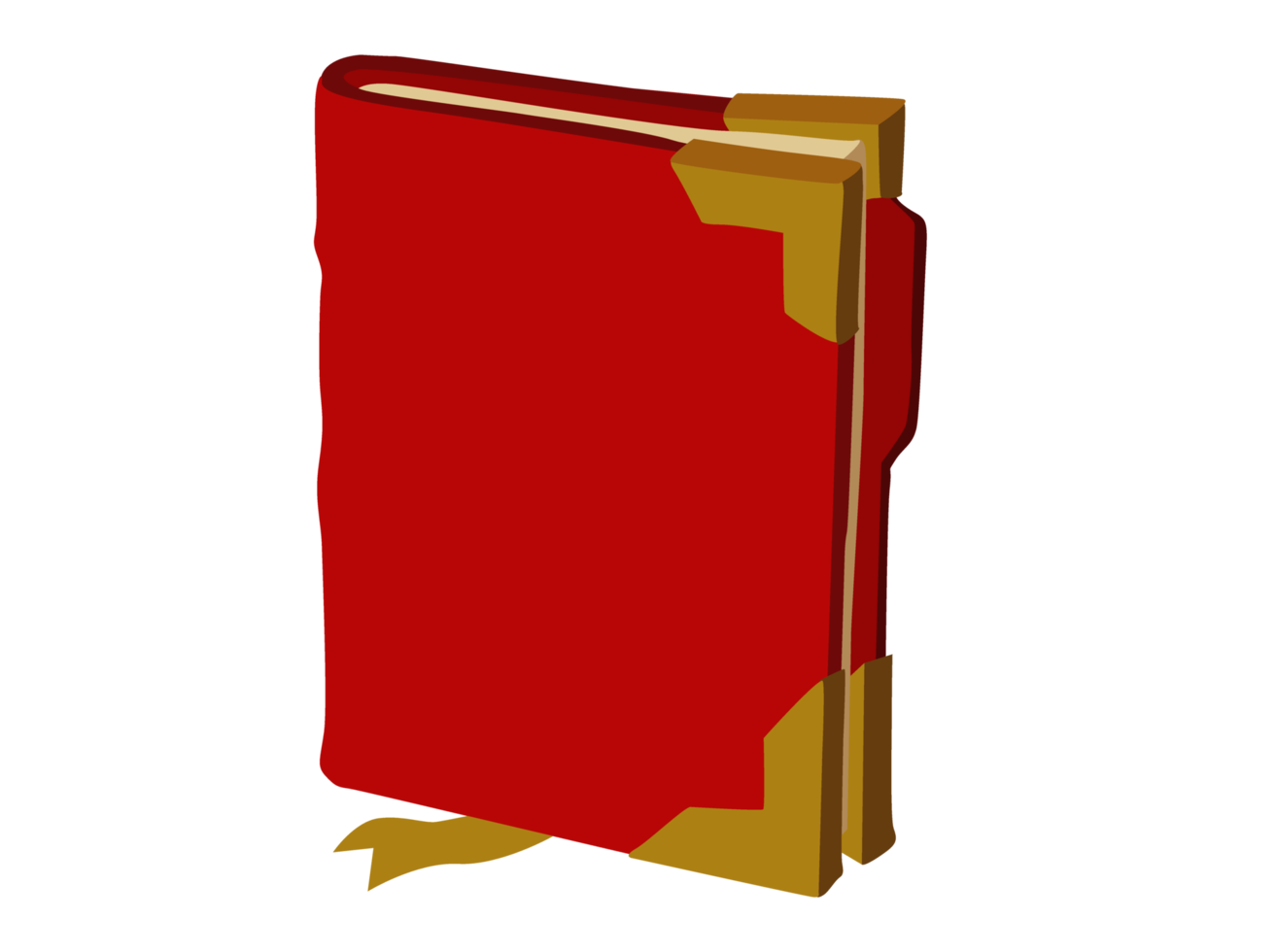 Illustration of a Book with a Red Cover 13993991 PNG