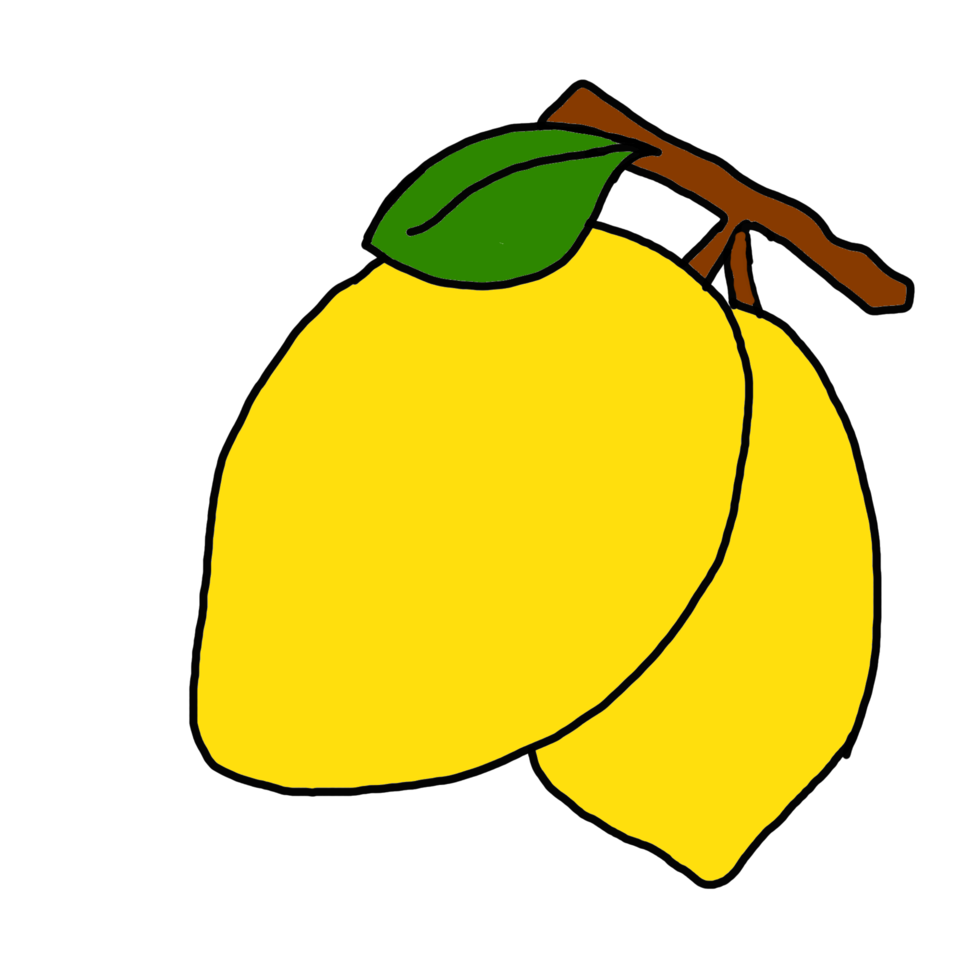 Lemon Fruit Illustration png