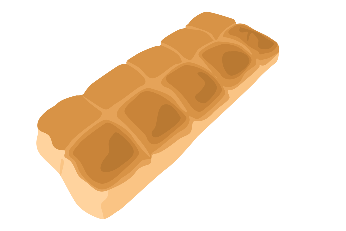 Long Bread Illustration png