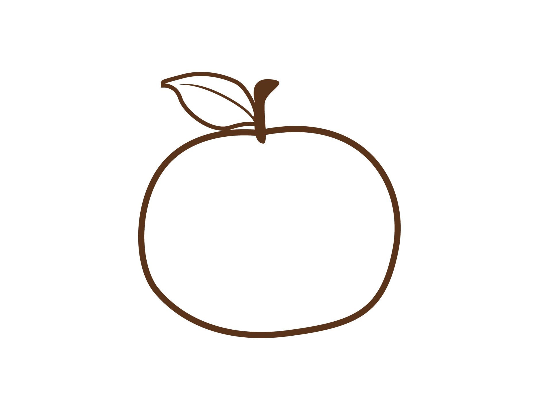 Orange Fruit Line Art 13994179 PNG