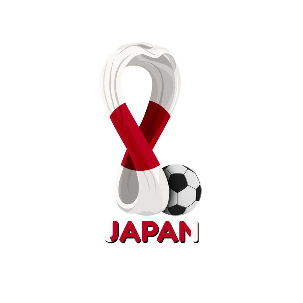 fifa värld kopp qatar 2022 flagga japan png