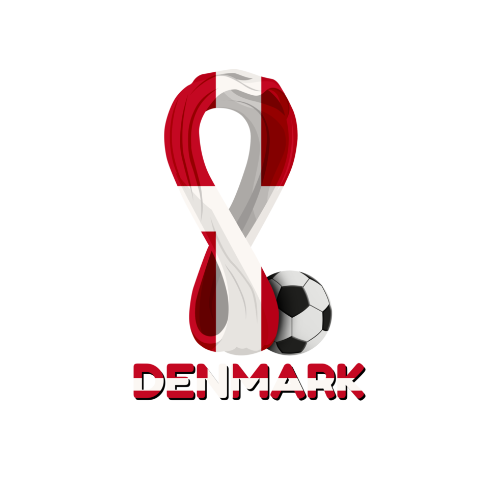 fifa world cup katar 2022 flagge dänemark png