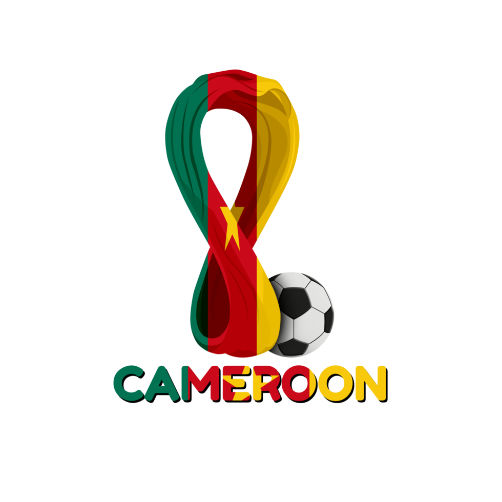 World cup in qatar 2022 flag cameroon png
