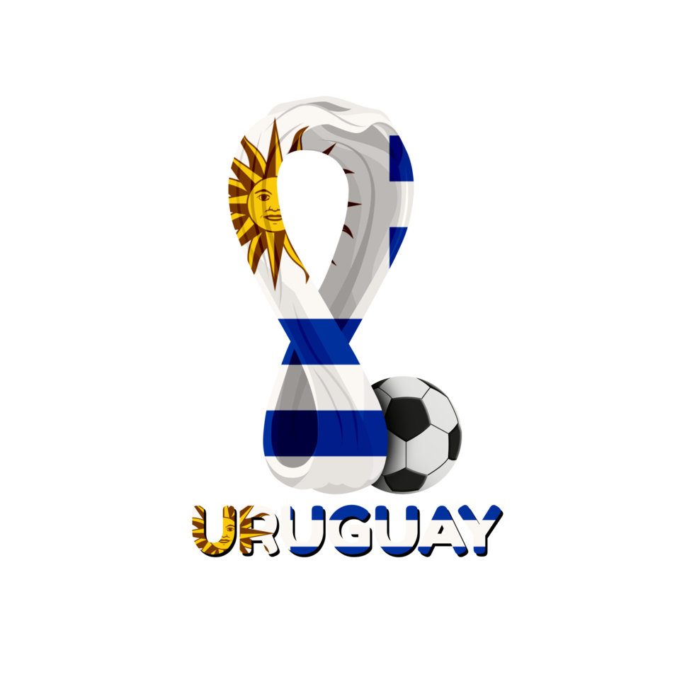 copa do mundo no qatar 2022 bandeira uruguai png