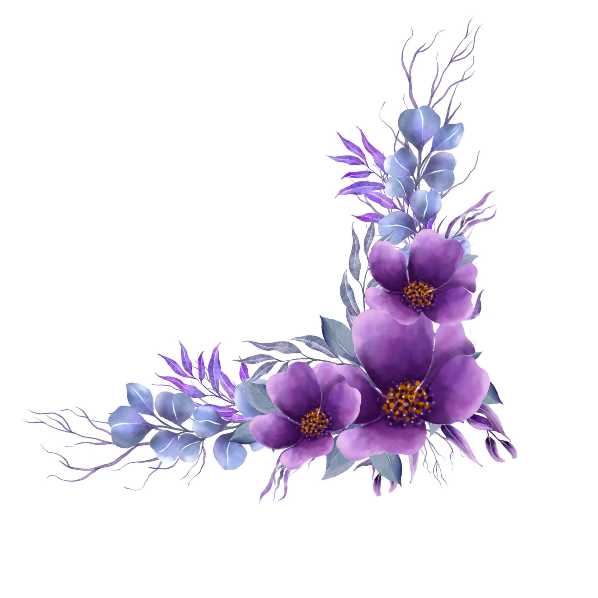 Purple Flower Png