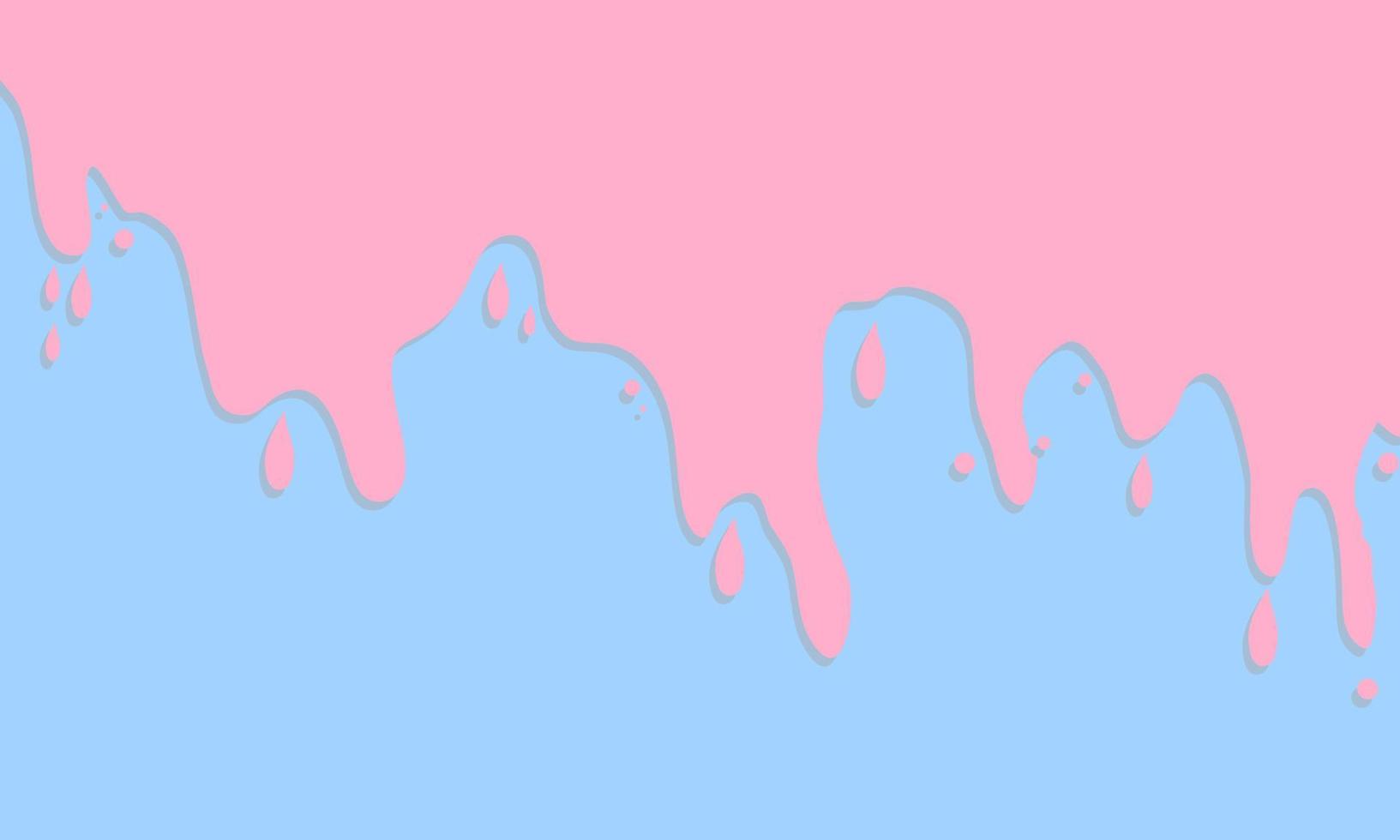 Abstract pink paint texture on blue canvas. Minimalist background with copy space. Eps10 Vector