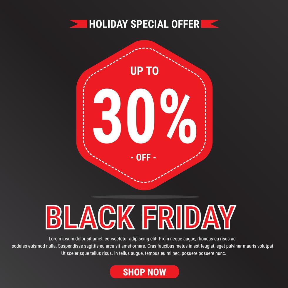 Black friday sale. Black Friday is the day following Thanksgiving Day in the United States Since 1952. Eps10 Vector