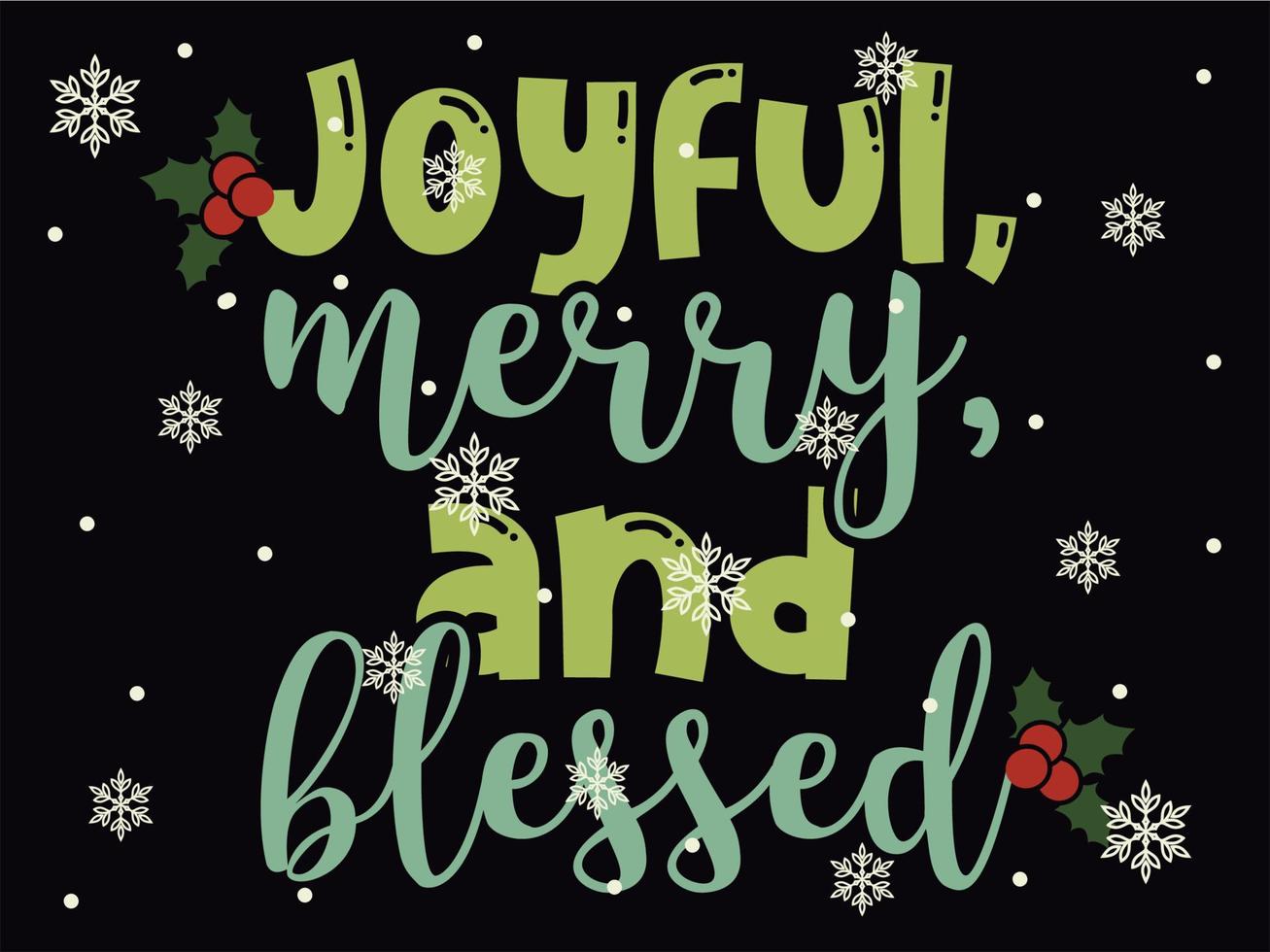 alegre feliz y bendecido 04 feliz navidad y felices fiestas tipografía conjunto vector