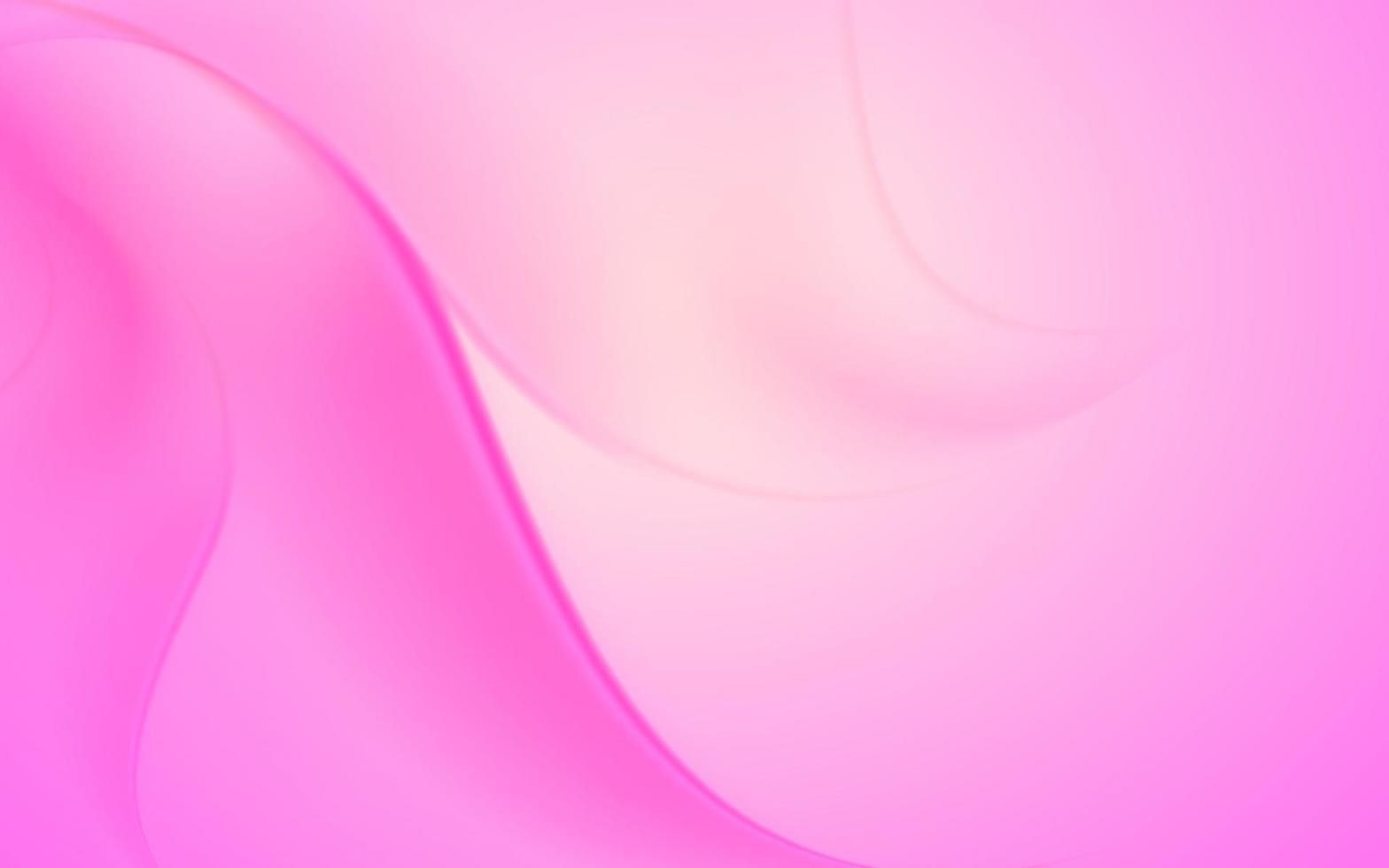 Smooth Wave Background. Vector Illustration. Pink Abstract Vector Background