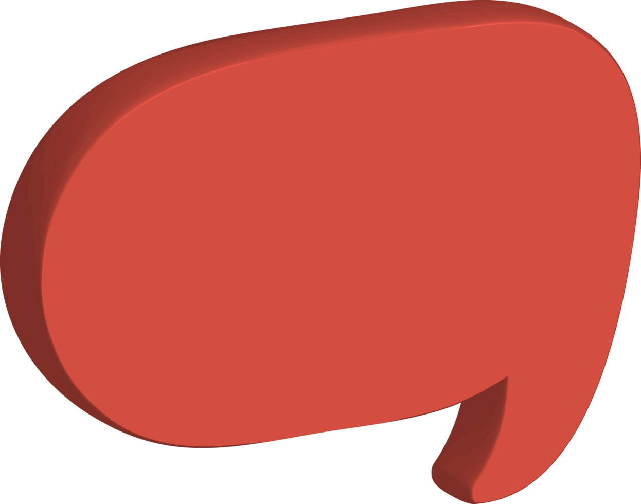 Speech Bubble Crop-out png