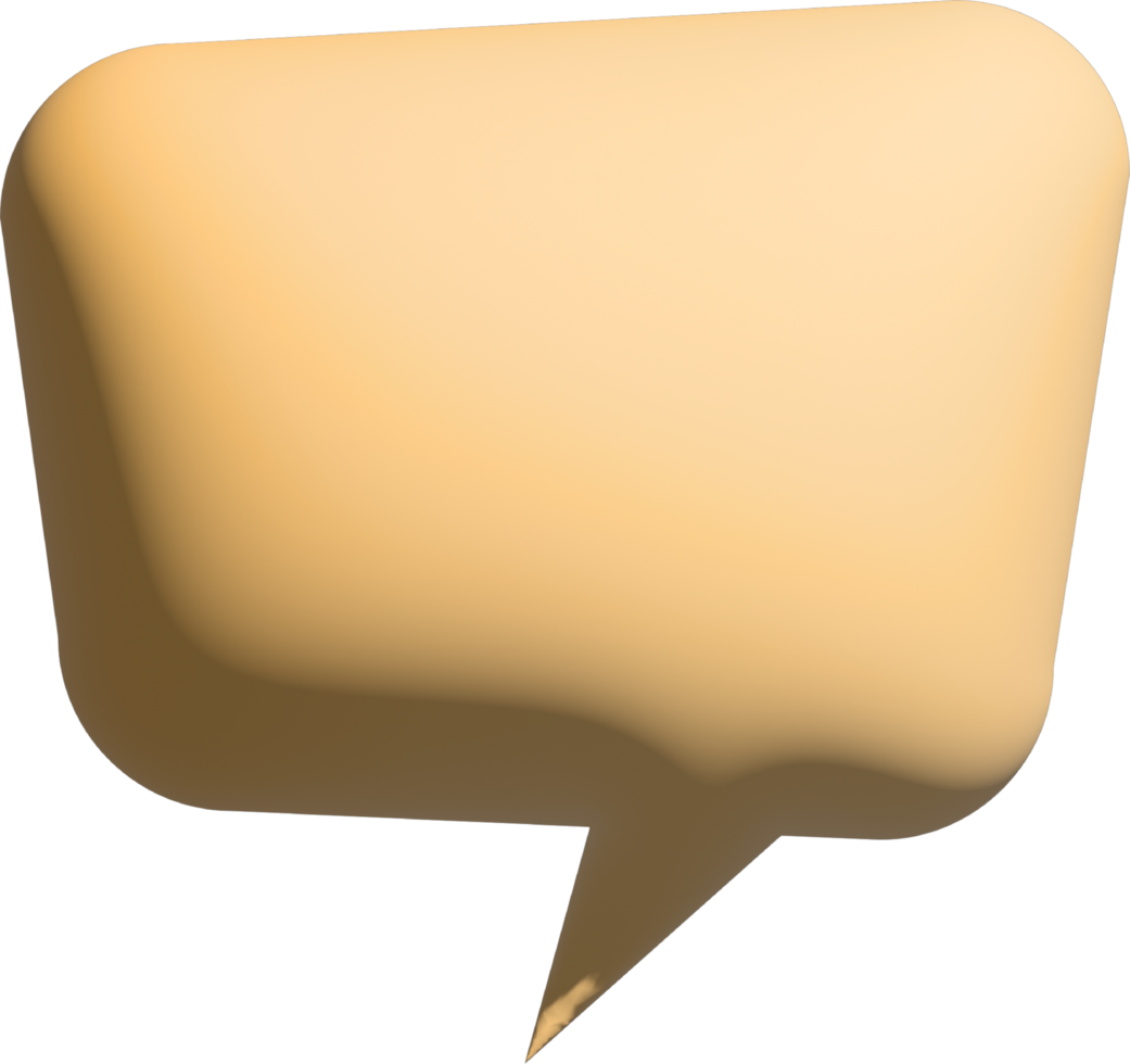 Speech Bubble Cropout png