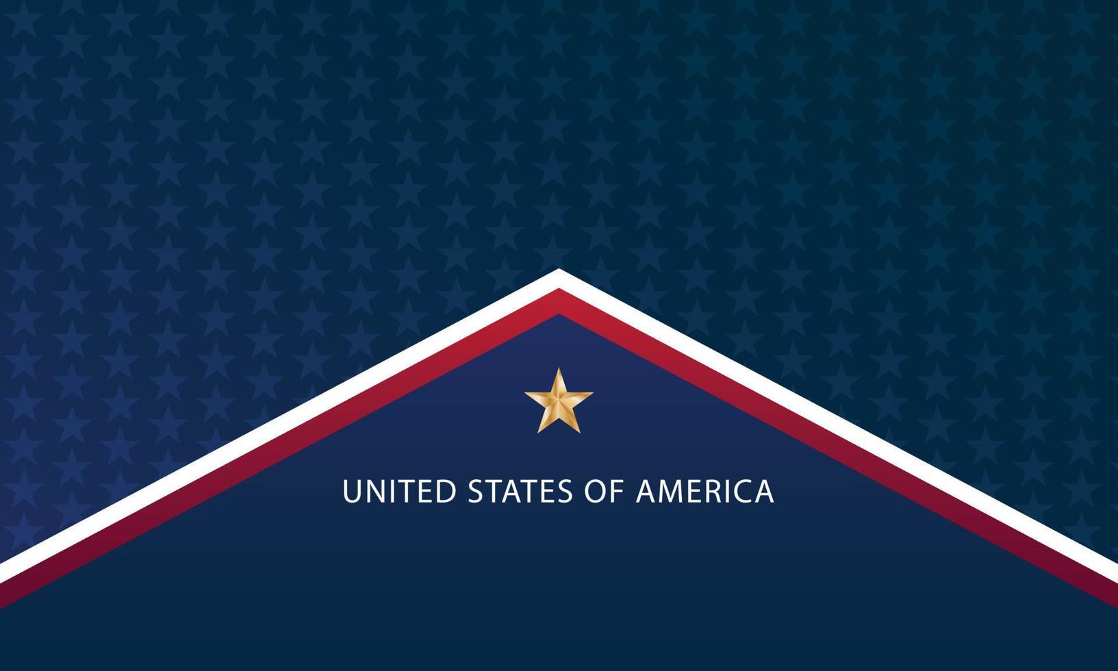 american flag patriotic back ground vector