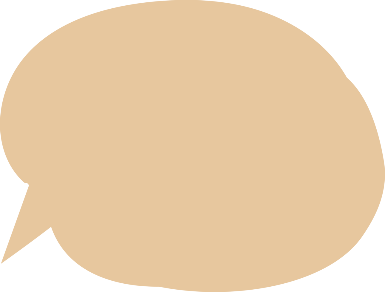 Speech Bubble Cropout png